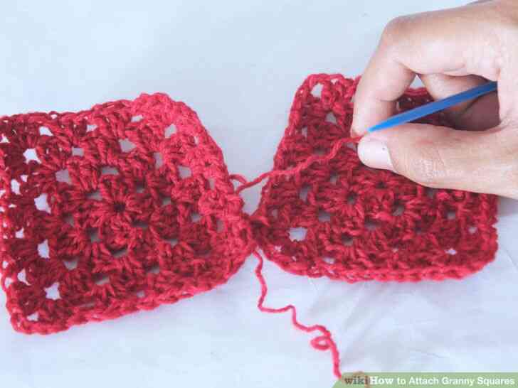 Image intitulée Joindre Carrés Granny Étape 26